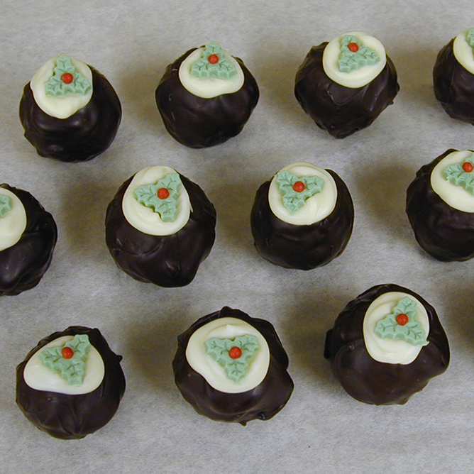 A tray of Norfolk Truffles